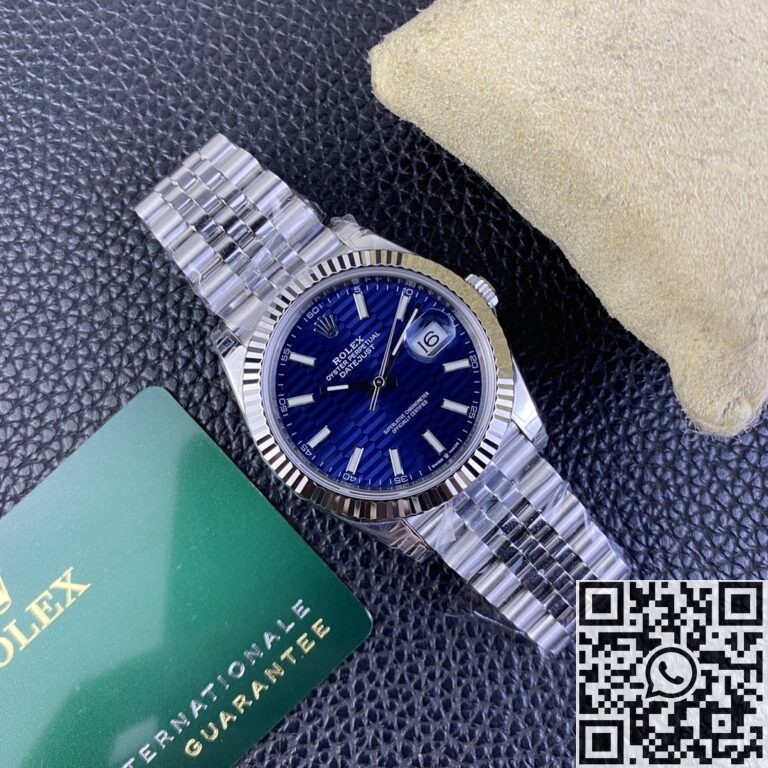 VS Factory Replica Rolex Datejust M126334-0031 Bright Blue Dial