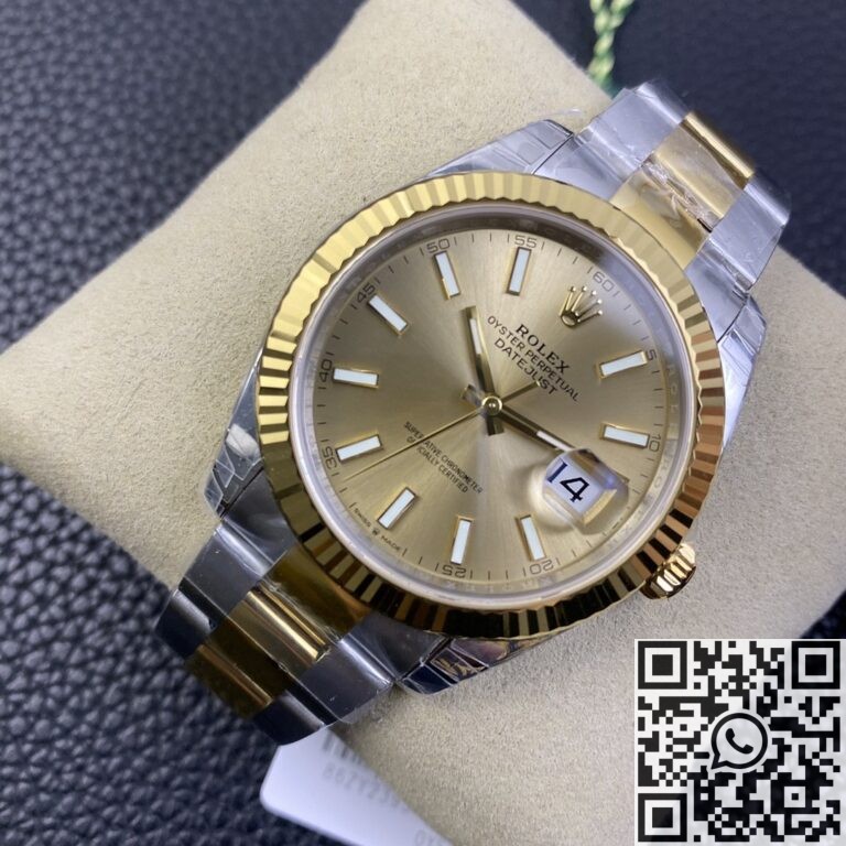 VS Factory Fake Rolex Datejust M126333-0009 Gold Watch