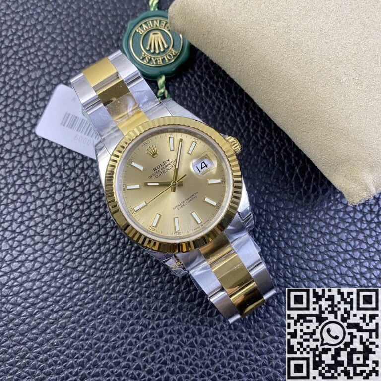 VS Factory Fake Rolex Datejust M126333-0009 Gold Watch