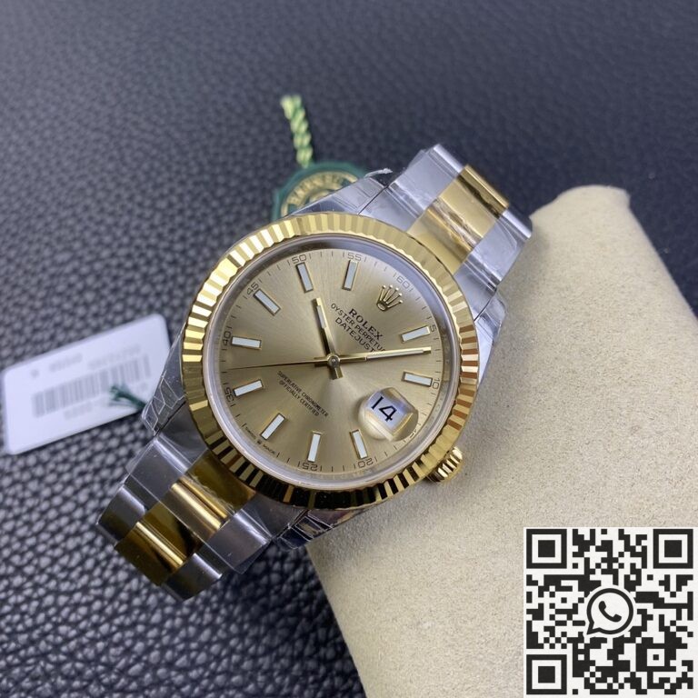 VS Factory Fake Rolex Datejust M126333-0009 Gold Watch