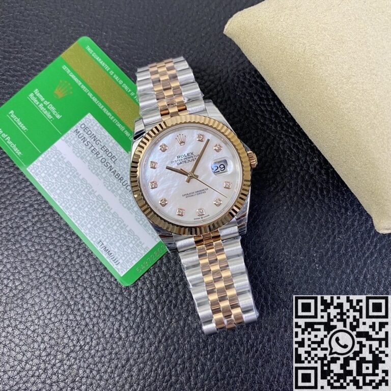 EW Factory Fake Rolex Watch Datejust M126333-0018 Gold Watch