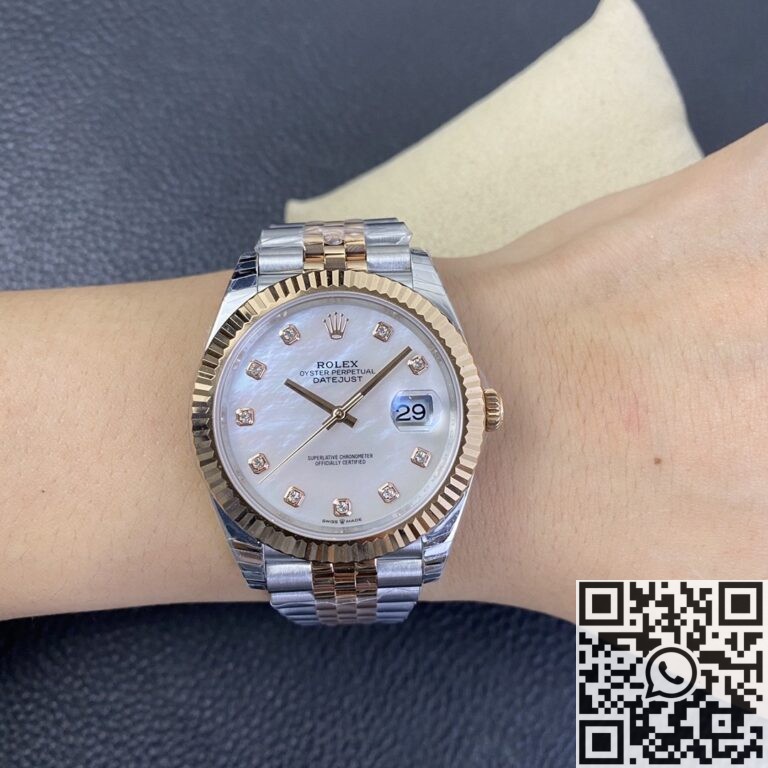 EW Factory Fake Rolex Watch Datejust M126333-0018 Gold Watch