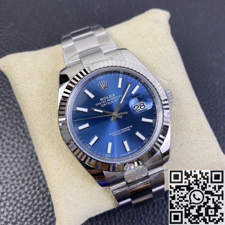 AR Factory Replica Rolex Datejust M126334-0001 Blue Dial Size 41mm Watch