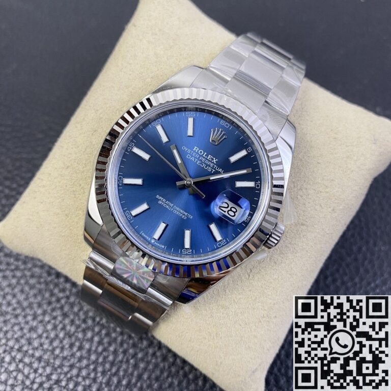 AR Factory Replica Rolex Datejust M126334-0001 Blue Dial Size 41mm Watch