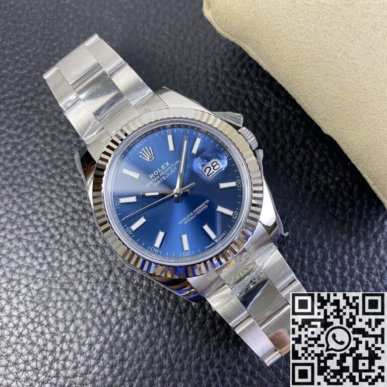 AR Factory Replica Rolex Datejust M126334-0001 Blue Dial Size 41mm Watch