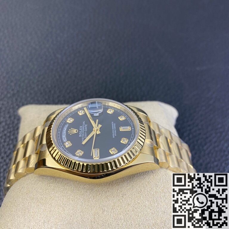 Rolex Air king Replica Day Date M128238 Rose Gold Diamond