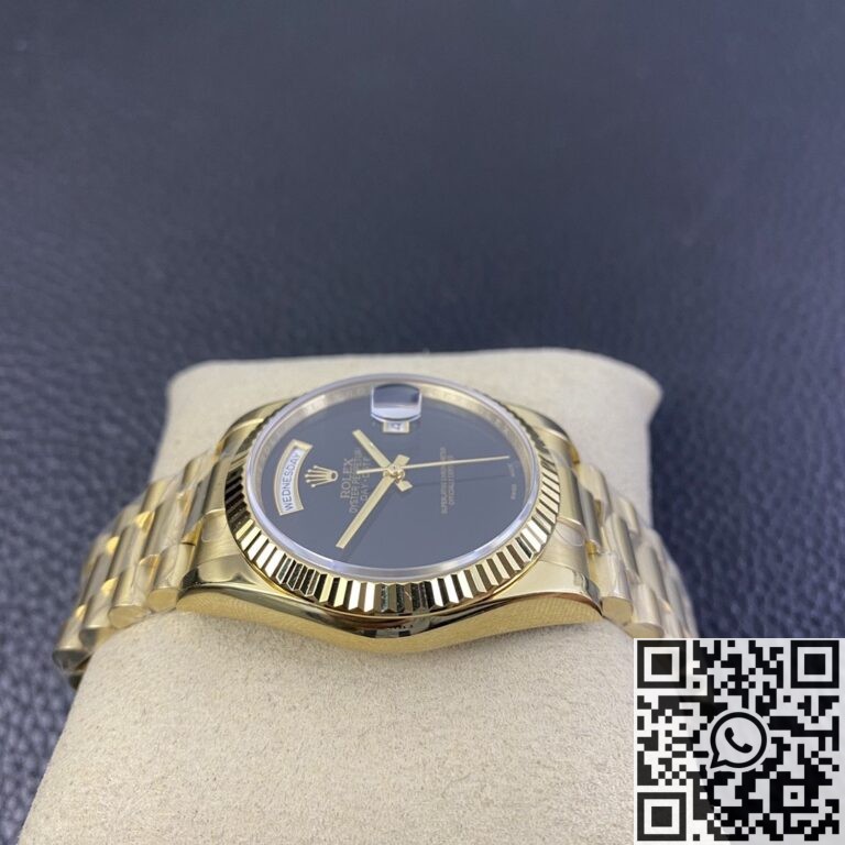 Custom Swiss Replica Rolex Day Date Dials Gold BP Factory