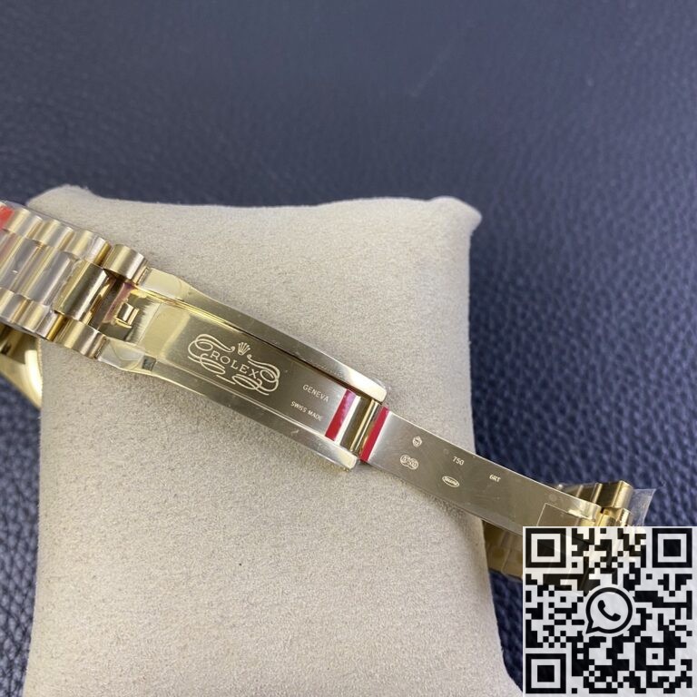 Custom Swiss Replica Rolex Day Date Dials Gold BP Factory