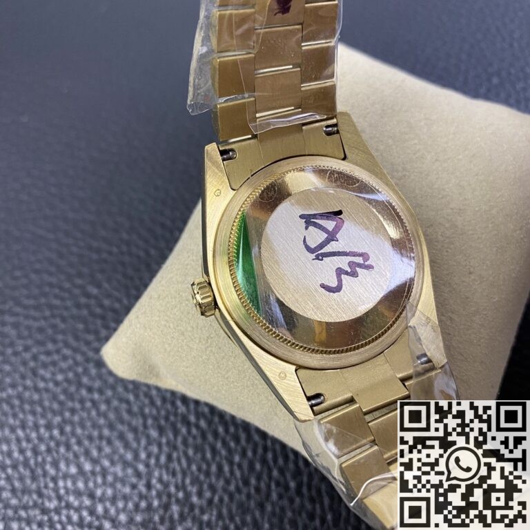 Iced Out Rolex Replica Day Date M128348RBR Gold Diamond