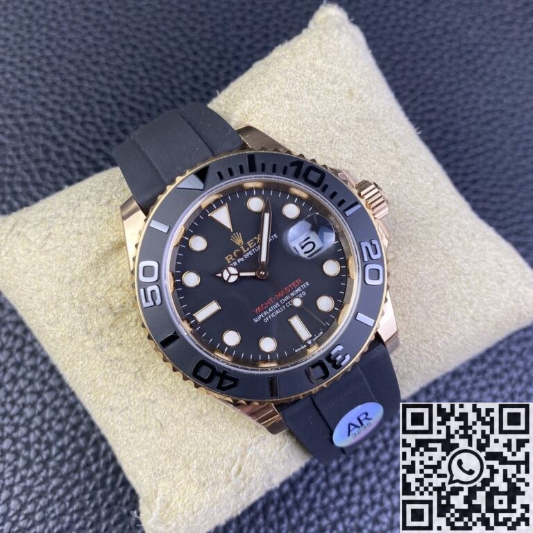 AR Factory AAA Grade Fake Rolex Yacht-Master M126655-0002 Rose Gold Watch