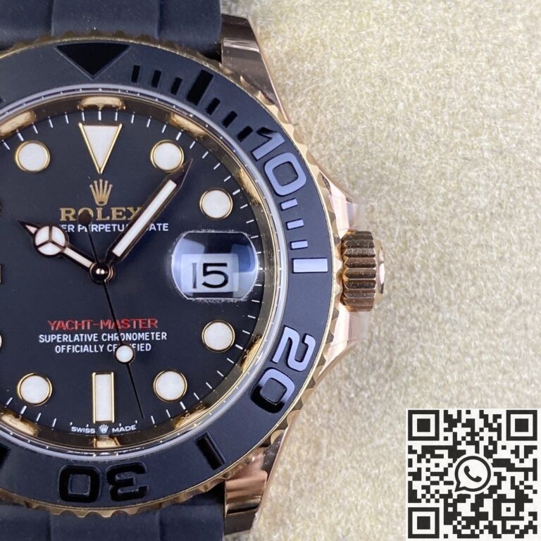 AR Factory AAA Grade Fake Rolex Yacht-Master M126655-0002 Rose Gold Watch