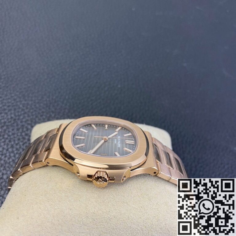 PPF Factory Fake Patek Philippe Nautilus 5711R-001 Rose Gold Watches