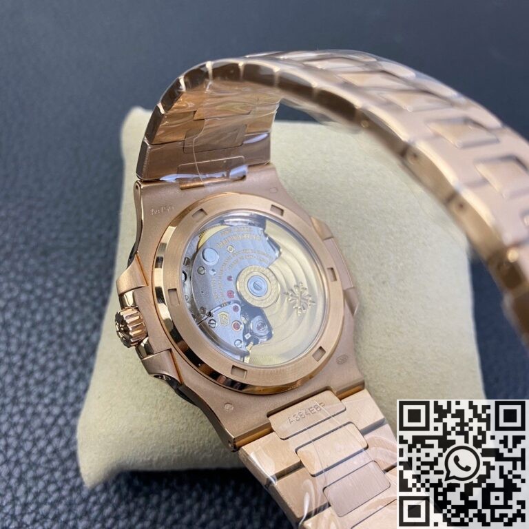 PPF Factory Fake Patek Philippe Nautilus 5711R-001 Rose Gold Watches