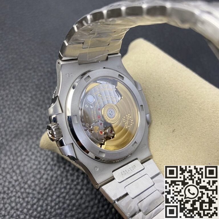 PPF Factory Fake Patek Philippe Nautilus 5719/1G-001 Full Diamond Watch