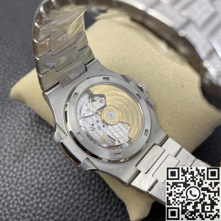 PPF Factory Fake Patek Philippe Nautilus 5719/1G-001 Full Diamond Watch