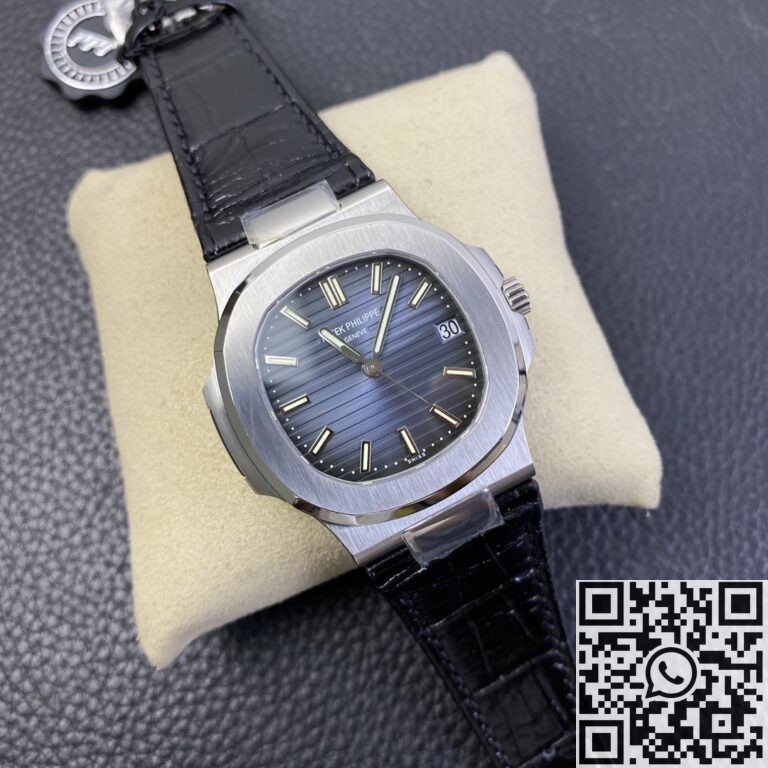 PPF Factory Replica Patek Philippe Nautilus 5711 Blue Dial Belt Model