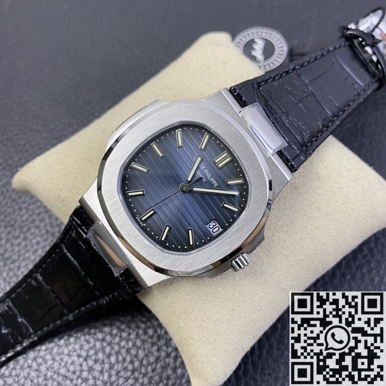 PPF Factory Replica Patek Philippe Nautilus 5711 Blue Dial Belt Model