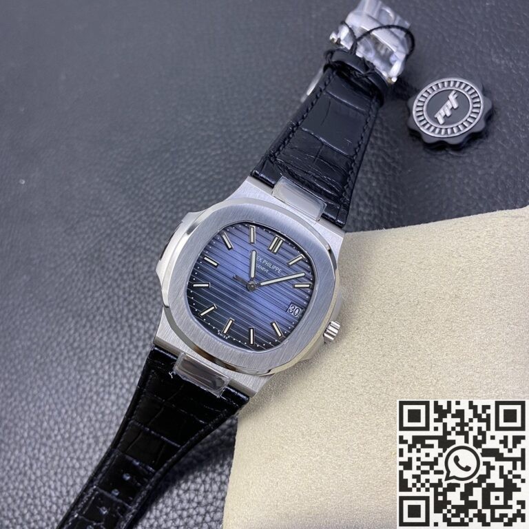 PPF Factory Replica Patek Philippe Nautilus 5711 Blue Dial Belt Model