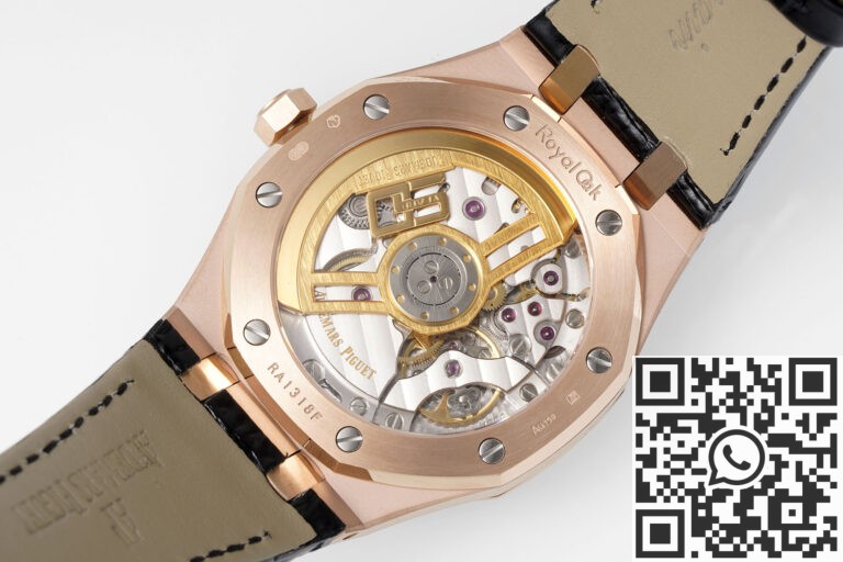 APS Factory Replica Audemars Piguet Royal Oak 15510OR.OO.D002CR.02 Rose Gold Black Dial Watch