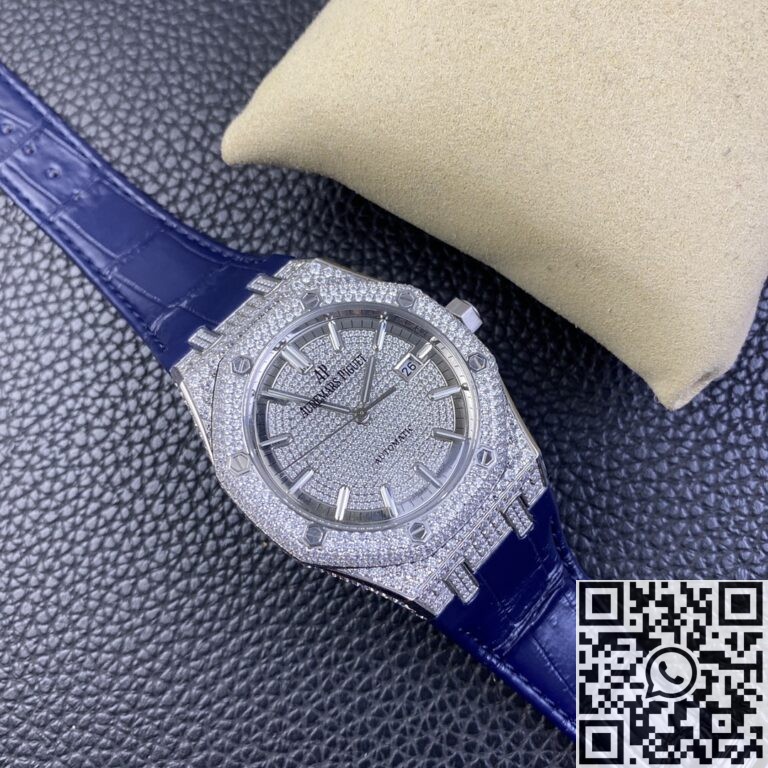 GS Factory Fake Audemars Piguet Royal Oak 15452BC Diamond Watches