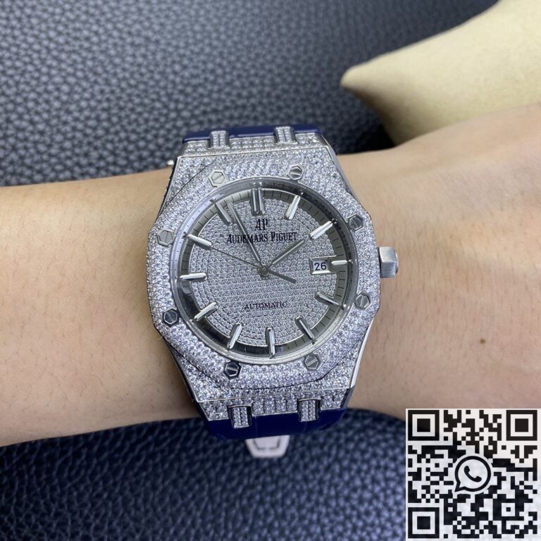 GS Factory Fake Audemars Piguet Royal Oak 15452BC Diamond Watches