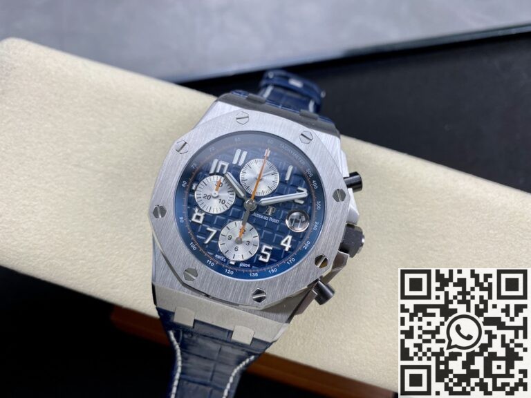 APF Factory Replica Audemars Piguet Royal Oak Offshore 26470ST.OO.A027CA.01 Blue Panda Plate