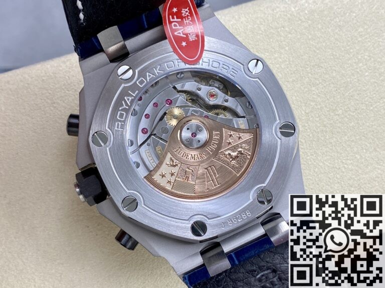 APF Factory Replica Audemars Piguet Royal Oak Offshore 26470ST.OO.A027CA.01 Blue Panda Plate