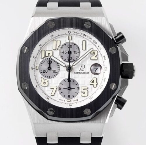 APF Factory Replica Audemars Piguet Royal Oak Offshore 25940SK.OO.D002CA.02 Silver Dial Watch