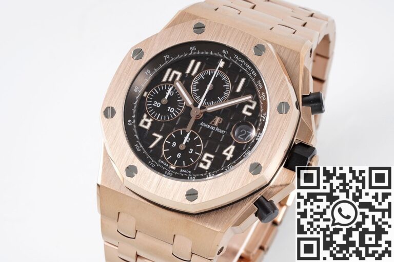 APF Factory Fake AP Royal Oak Offshore 26470 Black Dial Watch