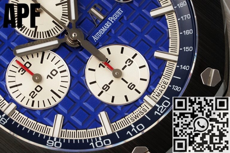 APF Factory Replica Audemars Piguet Royal Oak Offshore 26401PO.00.A018CR.01 Blue Dial Watches