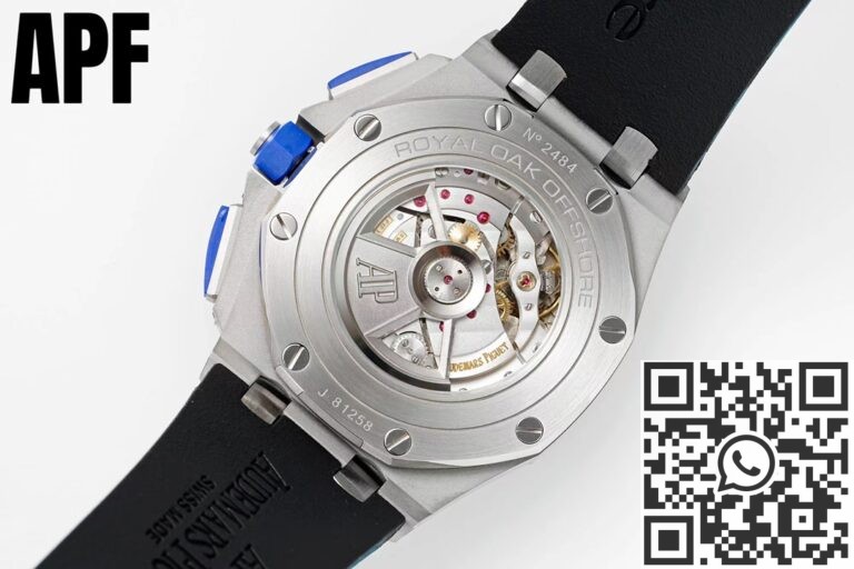 APF Factory Replica Audemars Piguet Royal Oak Offshore 26400SO.OO.A335CA.01 Blue Panda Plate