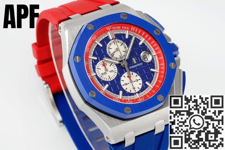 APF Factory Fake Audemars Piguet Royal Oak Offshore 26400SO.OO.A502CA.01 Blue Dial Watch