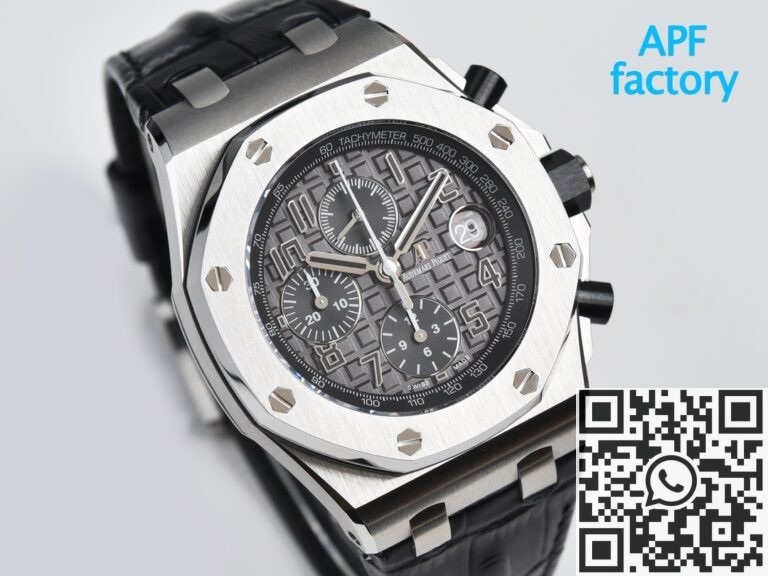 APF Factory Replica Audemars Piguet Royal Oak Offshore 26470ST.OO.A104CR.01 Dark Gray Dial Watch