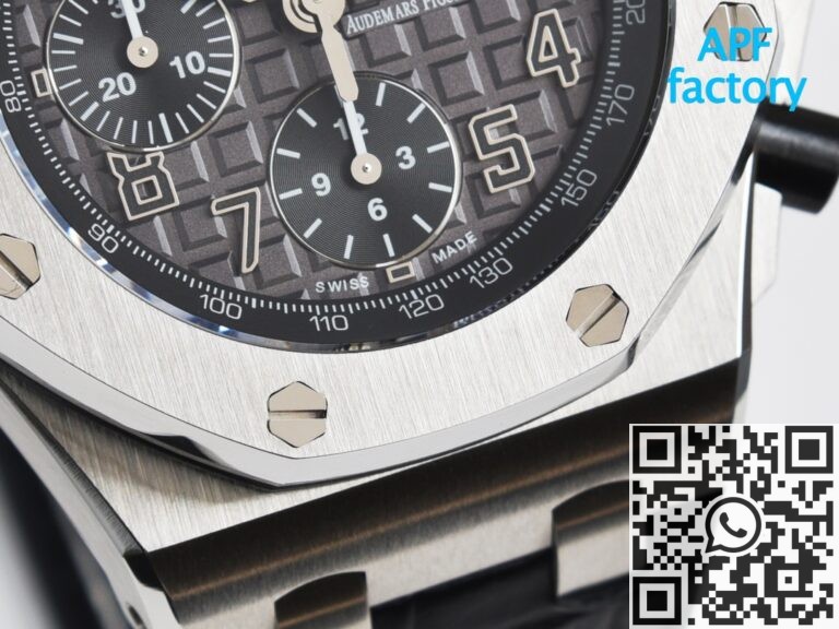 APF Factory Replica Audemars Piguet Royal Oak Offshore 26470ST.OO.A104CR.01 Dark Gray Dial Watch