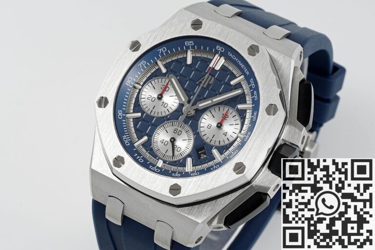 APF Factory Fake Audemars Piguet Royal Oak Offshore 26420TI.OO.A027CA.01 Blue Dial Watch