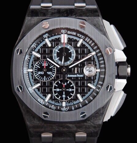 APF Factory Replica Audemars Piguet Royal Oak Offshore 26400AU.OO.A002CA.01 Black Panda Plate Watch