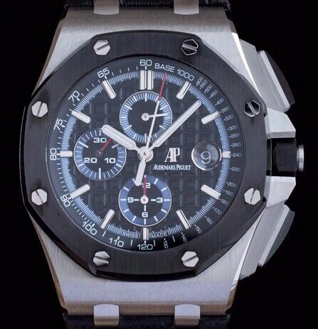 APF Factory Replica Audemars Piguet Royal Oak Offshore 26401 Blue Panda Plate