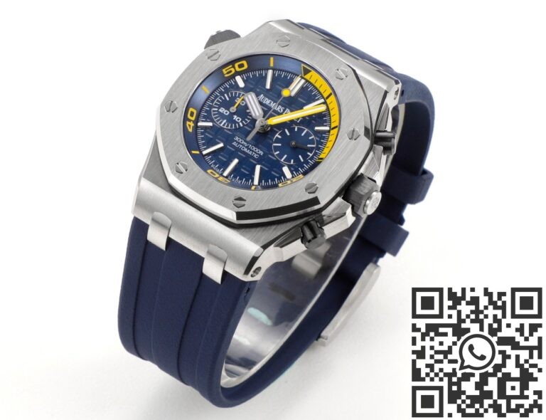 MS Factory Fake AP Royal Oak Offshore 26703ST.OO.A027CA.01 Dark Blue Panda Plate Watches