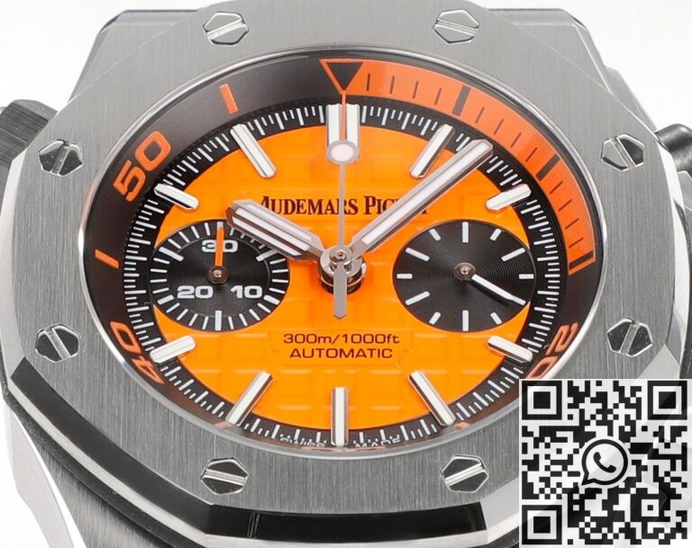 MS Factory Replica Audemars Piguet Royal Oak Offshore 26703ST.OO.A070CA.01 Orange Panda Plate