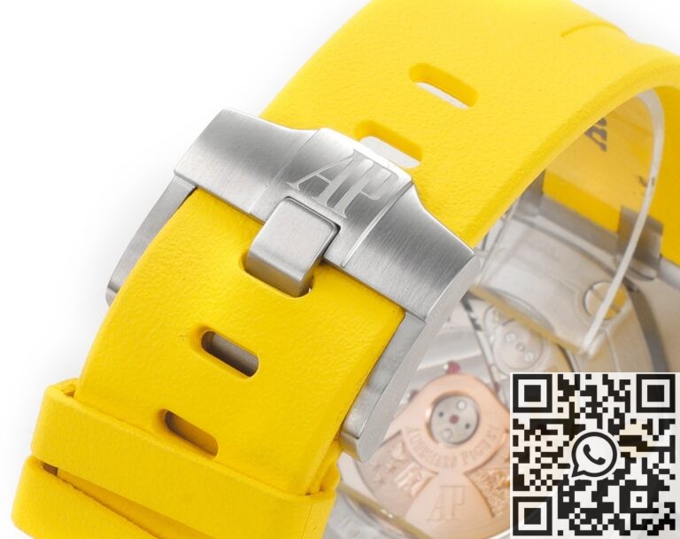 MS Factory Fake Audemars Piguet Royal Oak Offshore 26703ST.OO.A051CA.01 Yellow Panda Plate