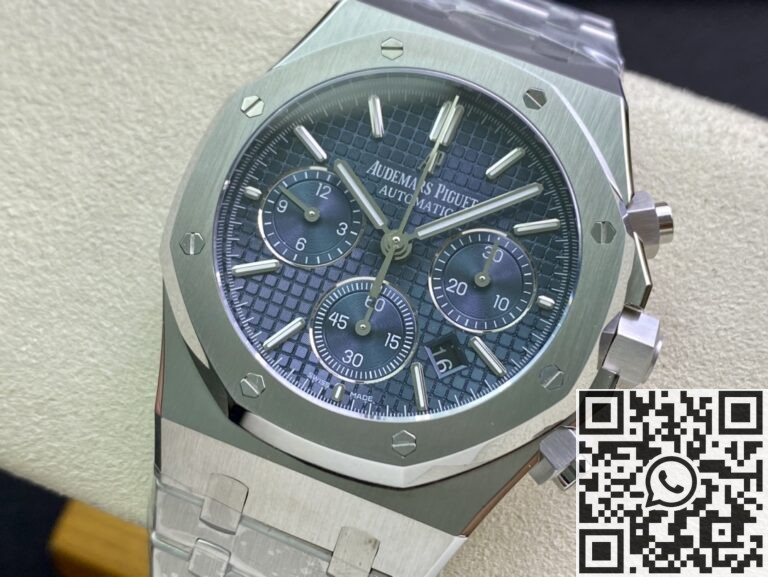 JH Factory Fak AP Royal Oak 26320ST.OO.1220ST.03 Blue Panda Plate Watch