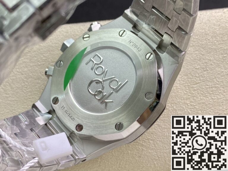 JH Factory Fake AP Royal Oak 26331ST.OO.1220ST.03 Silver Panda Plate Watch