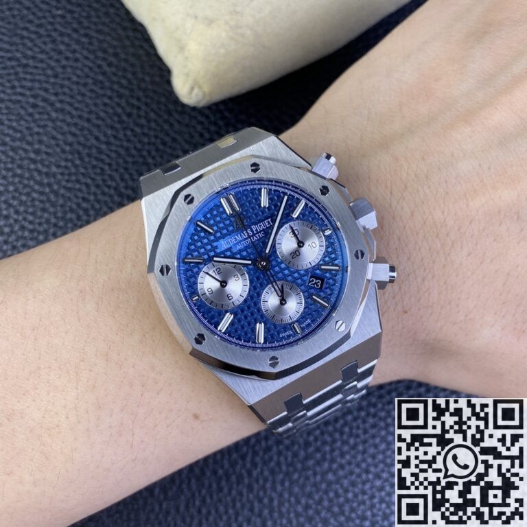 IP Factory Replica AP Royal Oak 26331ST.OO.1220ST.01 Blue Panda Plate Watch