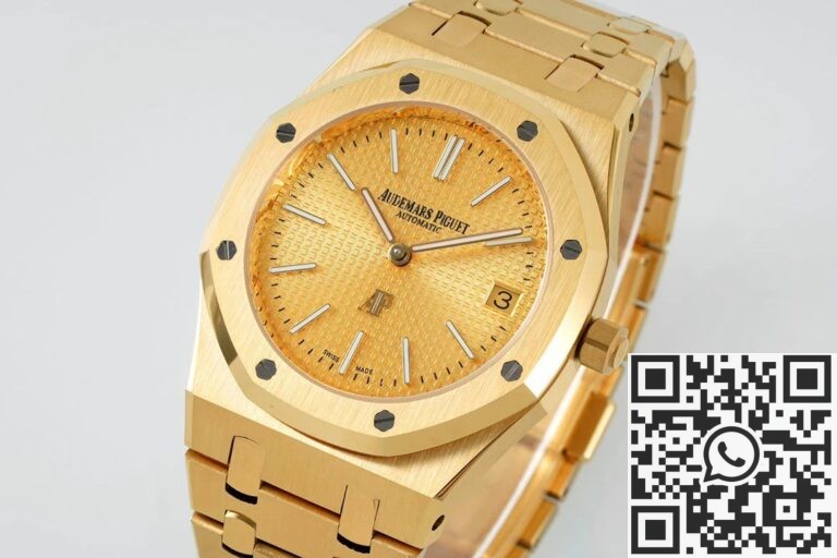 IP Factory Fake Audemars Piguet Royal Oak 15202BA.OO.1240BA.02 Gold Watch