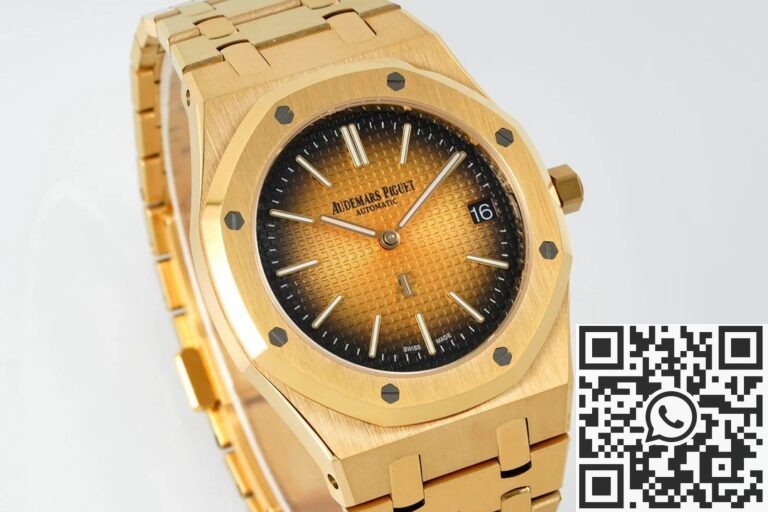 IP Factory Replica AP Royal Oak 16202BA.OO.1240BA.02 Smoked Gold Watch