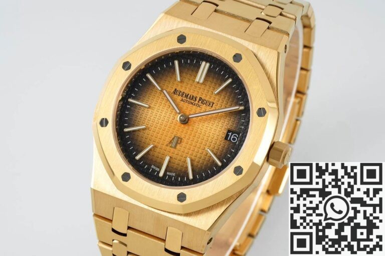 IP Factory Replica AP Royal Oak 16202BA.OO.1240BA.02 Smoked Gold Watch