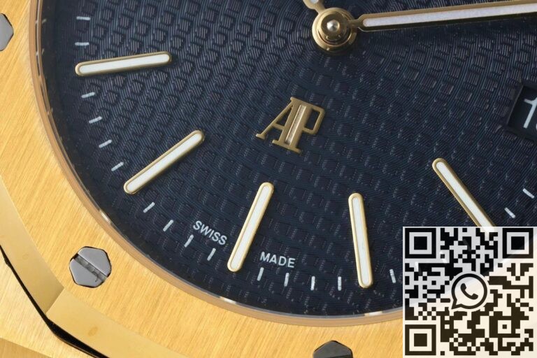 IP Factory Replica AP Royal Oak 15202BA.OO.1240BA.01 Blue Dial Watch