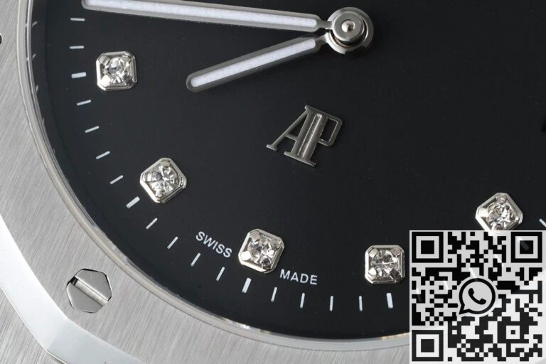 IP Factory Replica Audemars Piguet Royal Oak 15206PT.OO.1240PT.01 Diamond Scale Dial