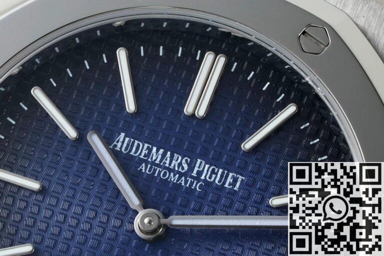 IP Factory Replica Audemars Piguet Royal Oak 15202IP.OO.1240IP.01 Smoked Blue Dial