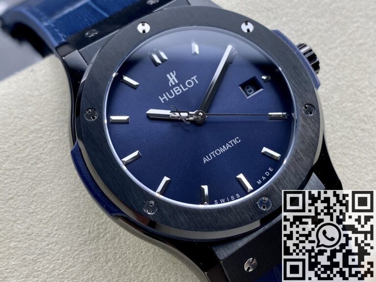 HB Factory Hublot Classic Fusion 511.CM.7170.LR Black Ceramic Blue Dial